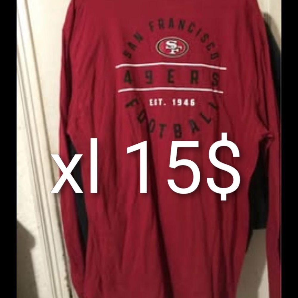 Eddie Bauer Red Long Sleeve Tee